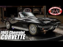 1965 Chevrolet Corvette L78 396/425 For Sale Vanguard Motor Sales #2899