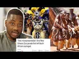 Black Americans Offended South Africans Zulus