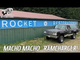 PEAK RAMCHARGER! Original Paint Black D-Code 440 1977 Dodge Macho Package Test Drive!