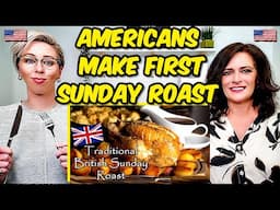 American Couple Reacts: We Made Our First British Sunday Roast… Here’s What Happened