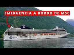 🔴 Noticias de cruceros: Incendio en el MSC Orchestra Cancela Nuevos Embarques