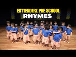 Rhymes Dance | Exttenderz Pre School | Annual Day 2025