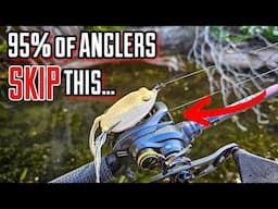 SECRET Frog Fishing Technique for THICK Grass!