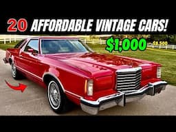 Own a Piece of History: 20 Classics from $1,000 to $8,500