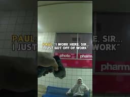 CVS Employee Arrested Waiting for Lyft Driver #shorts