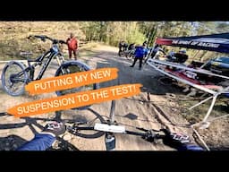 RACING ON MY NEW FOX SUSPENSION!!!