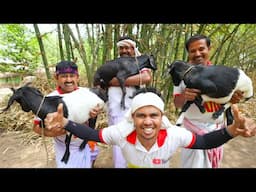 Bihari Style Mutton Curry recipe | Bihar special goat meat cooking for village people