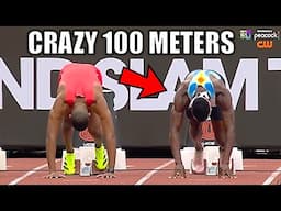 Kenny Bednarek VS. Zharnel Hughes! || Men's 100 Meters Was EPIC - Grand Slam Track Philly