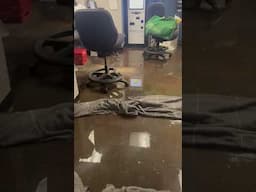 Water main breaks inside Jackson County Jail booking area