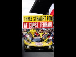 AF Corse leads third straight Ferrari Le Mans triumph