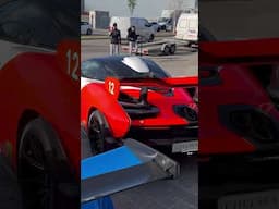 McLaren SENNA at the Barcelona dealership