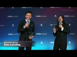 Gigguk Announcing The 2025 Crunchyroll Anime Awards Best New Series