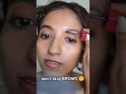 one step that makes all the difference in minimal makeup 🪞