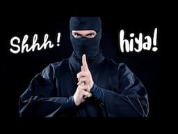 Onomatopoeia Writing Challenge: The Ninja!