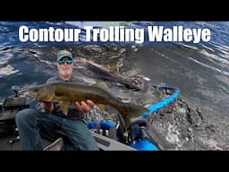 Contour Trolling Walleye