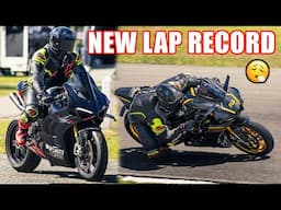 RACING My RARE SUPERBIKES At The TRACK 😈| R1M & Panigale V4 SP2 on Roebling Road Raceway