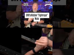 SRV’s Hidden “Tightrope” Note #bluesguitar #guitarlesson #srv