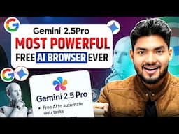 Use Gemini Powered FASTEST AI Agent Browser for FREE 🔥 (This 10x Your Income)