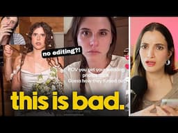 Bride’s TERRIBLE Wedding Photos Go Viral - Photographer REACTS