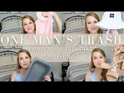 Second Hand Treasures | 50% Off Thrift Haul + Yard Sale Finds
