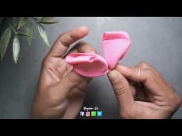 🎀 Sure you don't want to make it  how to make a ribbon bow easily 🎀
