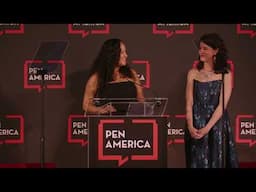 Clarisse Rosaz Shariyf and Summer Lopez, Interim Co-CEOs, at the 2025 PEN America Literary Gala