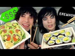 Trying Erewhon Sushi with Jake Webber