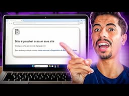 NÃO É POSSÍVEL ACESSAR ESSE SITE no PC ou NOTEBOOK? APRENDA RESOLVER!
