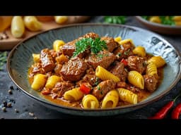 Zartes Schweinefilet in cremiger Sauce! Ein einfaches und leckeres Rezept. Es schmilzt auf der Zunge