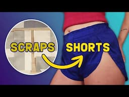 How to Successfully Turn Silk Scraps into Stunning Patchwork Shorts