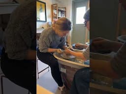 Today I learnt a new skill!!! And I love it!! Pottery definitely new favoured part of my Art Life