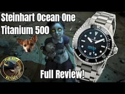 Steinhart Ocean One 500 Titanium Premium Automatic Dive Watch Review!