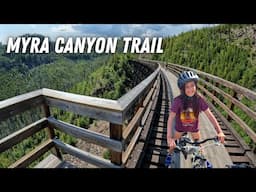 Kettle Valley Rail Trail | Biking in Myra Canyon, Kelowna British Columbia |Western Canada Road Trip