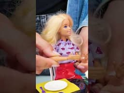 Cooking for Dolls?! 🧁👩‍🍳 Mini Treats DIY #DollKitchen #FunCrafts