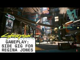 Doing an assassination gig in Cyberpunk 2077: Ultimate Edition on Nintendo Switch 2!