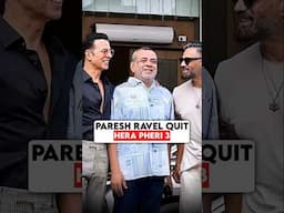 Paresh Rawal Get Hera Pheri 3 Cancelled! #herapheri3 #pareshrawal #akshaykumar #bollywood