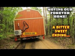 THE MOVE TO DREAMERS VALLEY moving our shed to home | work, tiny house, homesteading, off-grid |