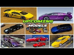 Preview - Hot Wheels New Upcoming Models Lineups, Lamborghini Diablo SV, Bugatti EB110SS & Many More