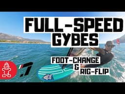 How to Carve Gybe (*jibe)- The mid-point & EXIT! #windsurf #windsurfcoaching