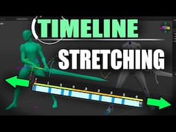 Cascadeur: Timeline Stretch & Compression