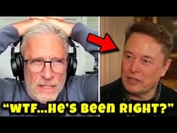 Jon Stewart GOES SPEECHLESS when he Realizes Elon Musk is ACTUALLY Right..