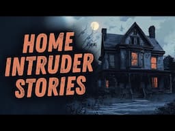 TRUE Home Intruder Horror Stories | Black Screen with Ambient Rain Sounds for Sleep