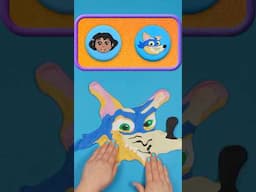 let's make another Dora slime character! #shorts