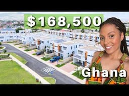 WHAT $168,500 GETS YOU IN GHANA | Gated Community with pool, clubhouse, playground, basketball court