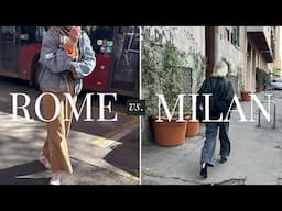 How Italians Dress in Milan vs. Rome