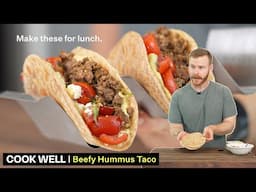 The Beefy Hummus Taco I'll be eating all summer.