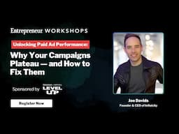 Unlocking Paid Ad Performance: Why Campaigns Plateau & How to Fix Them