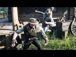 Red Dead Redemption 2 - Funny & Brutal Ragdolls Vol.183 [4K/60FPS]