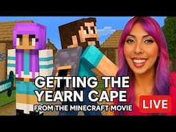 🔴LIVE: Getting the YEARN CAPE from the Minecraft Movie Event!