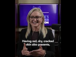 Not sure if you have eczema? Look for red, dry, cracked skin around the face, neck, and wrists.